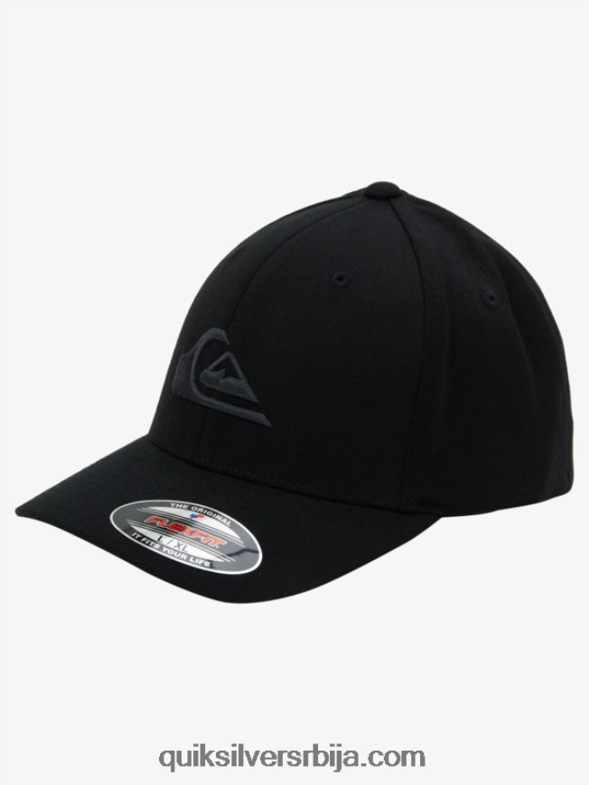 мушкарци Quiksilver планински и таласни флекфит шешир црн Z824VN1434