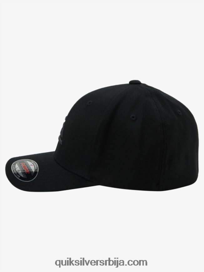 мушкарци Quiksilver планински и таласни флекфит шешир црн Z824VN1434