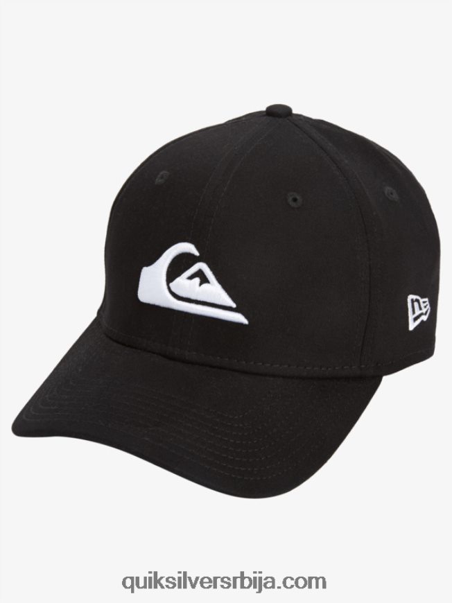мушкарци Quiksilver капа која се растеже у планини и таласима црно бели Z824VN1679