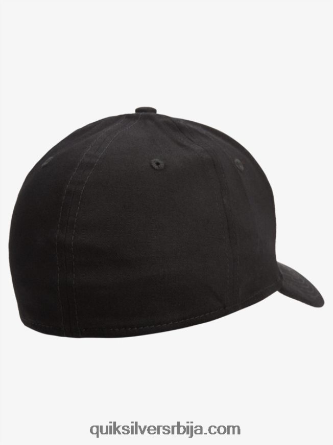 мушкарци Quiksilver капа која се растеже у планини и таласима црно бели Z824VN1679