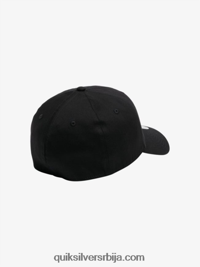мушкарци Quiksilver Моунтаин и¼† капа која се растеже са таласом црн Z824VN1680