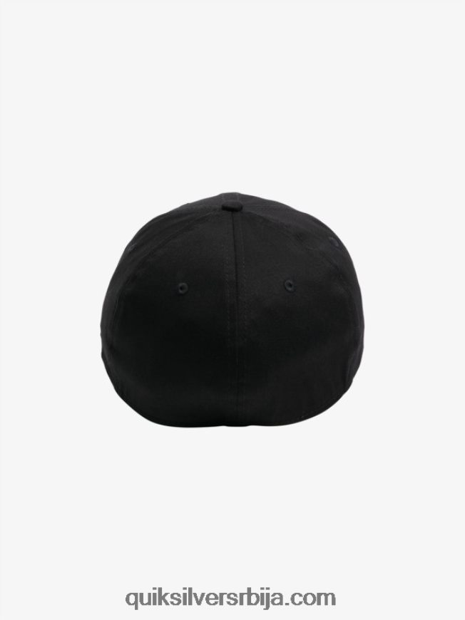 мушкарци Quiksilver Моунтаин и¼† капа која се растеже са таласом црн Z824VN1680