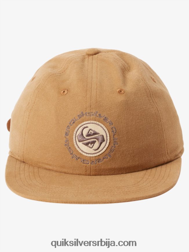 мушкарци Quiksilver арво кицкбацк платнени шешир боквице браон Z824VN1688