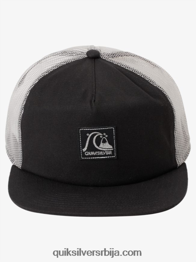 мушкарци Quiksilver капа камионџија са једним перајем црн Z824VN1714
