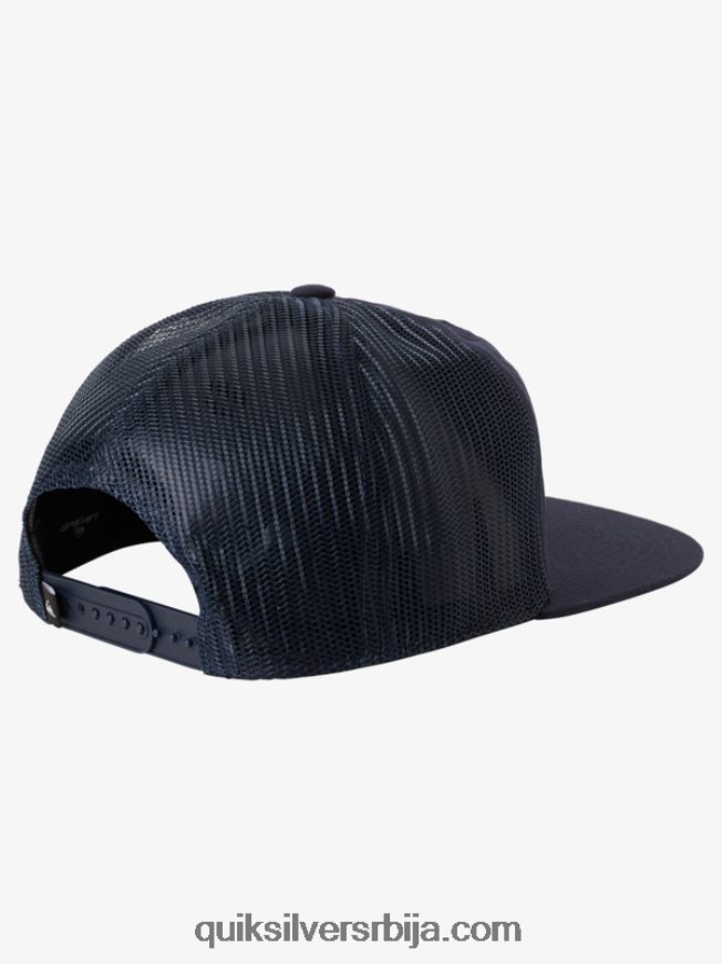 мушкарци Quiksilver капа камионџија са једним перајем морнарски сако Z824VN1716