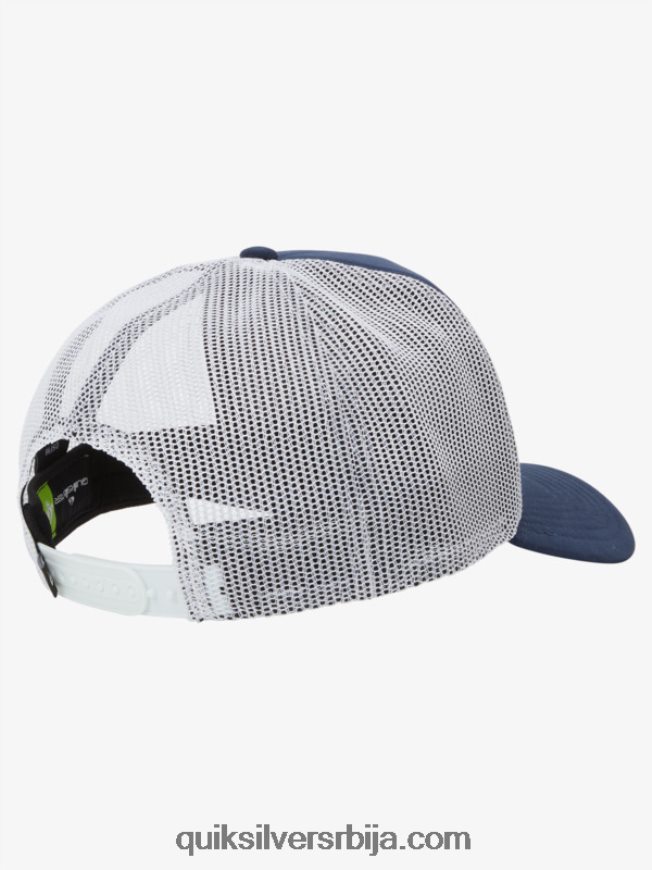 мушкарци Quiksilver повјетарац блокирани шешир морнарски сако Z824VN1723