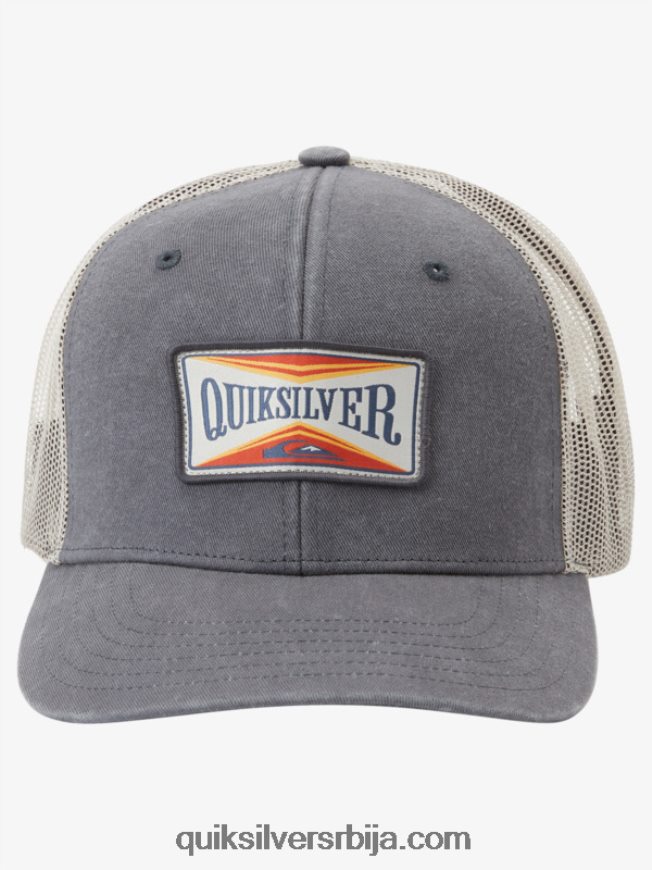 мушкарци Quiksilver шешир за камионџије гвоздена капија Z824VN438