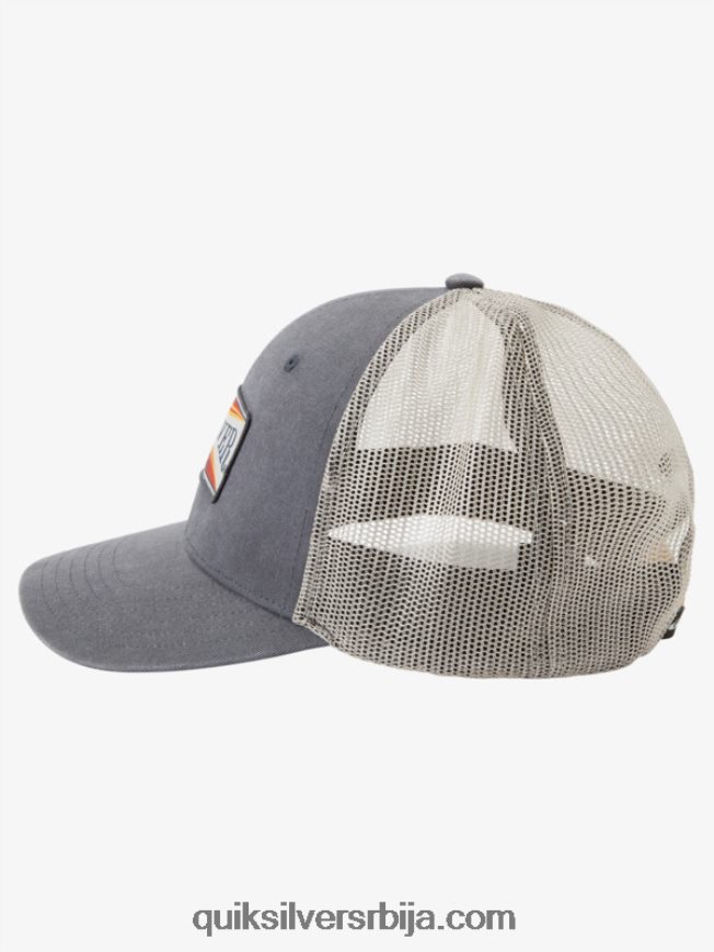 мушкарци Quiksilver шешир за камионџије гвоздена капија Z824VN438