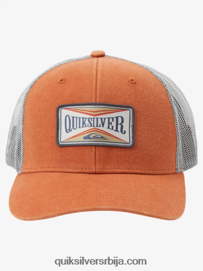 мушкарци Quiksilver шешир за камионџије мека наранџаста Z824VN439