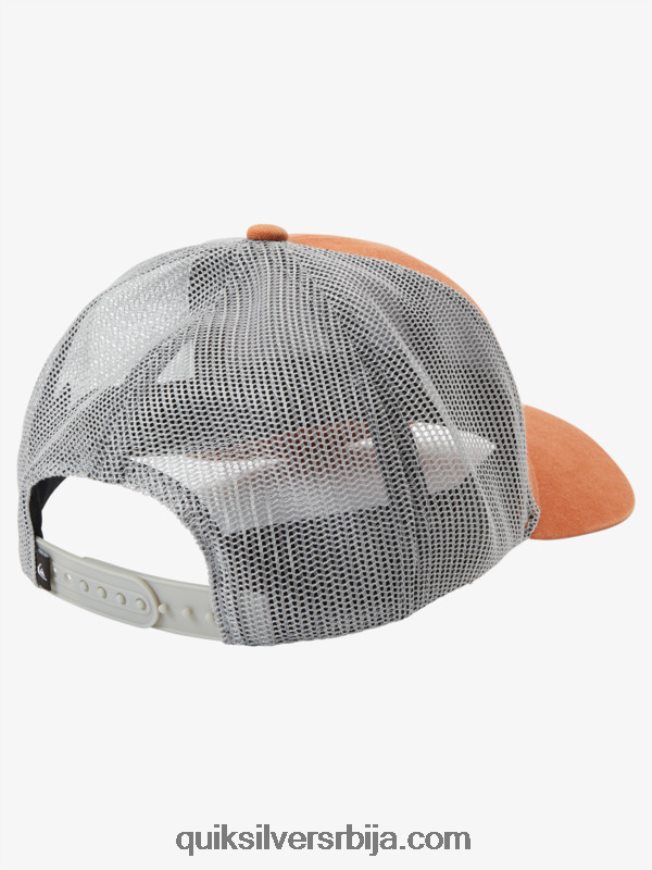 мушкарци Quiksilver шешир за камионџије мека наранџаста Z824VN439