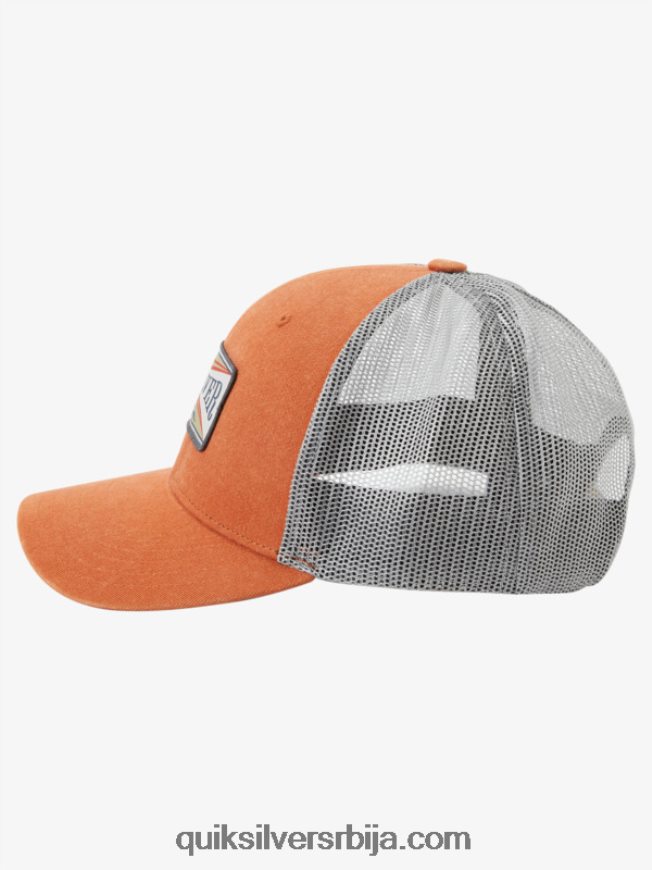 мушкарци Quiksilver шешир за камионџије мека наранџаста Z824VN439