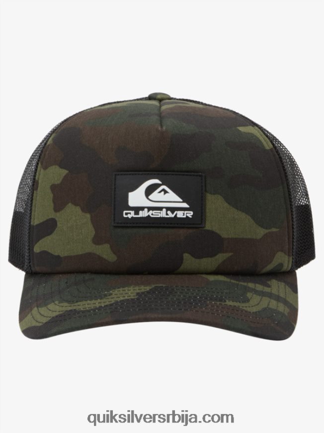 мушкарци Quiksilver свемогући шешир са шљокицама воодланд цамо Z824VN487