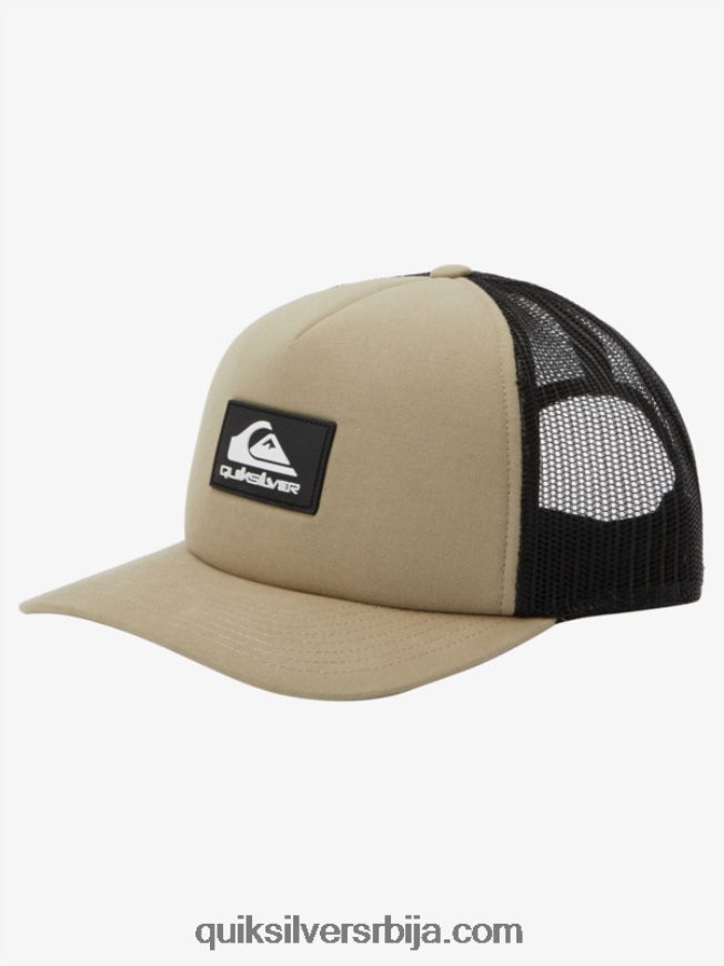 мушкарци Quiksilver свемогући шешир са шљокицама маслинасто сива Z824VN488