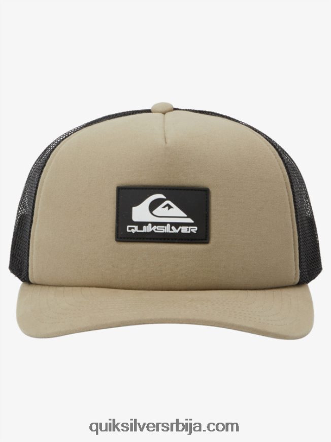 мушкарци Quiksilver свемогући шешир са шљокицама маслинасто сива Z824VN488