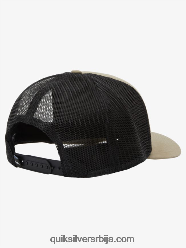 мушкарци Quiksilver свемогући шешир са шљокицама маслинасто сива Z824VN488