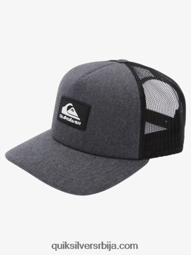 мушкарци Quiksilver свемогући шешир са шљокицама угаљ вријесак Z824VN489