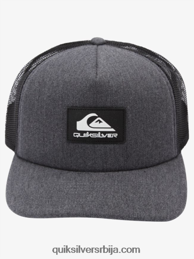 мушкарци Quiksilver свемогући шешир са шљокицама угаљ вријесак Z824VN489
