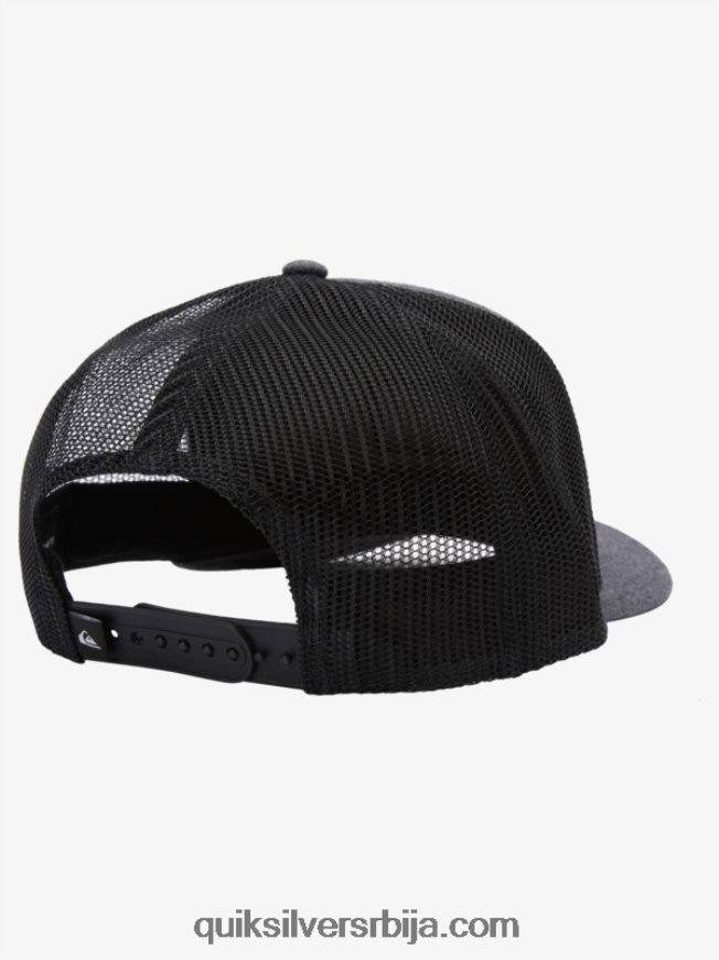 мушкарци Quiksilver свемогући шешир са шљокицама угаљ вријесак Z824VN489