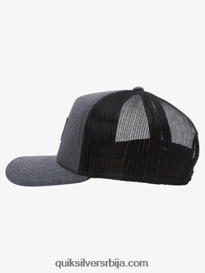 мушкарци Quiksilver свемогући шешир са шљокицама угаљ вријесак Z824VN489