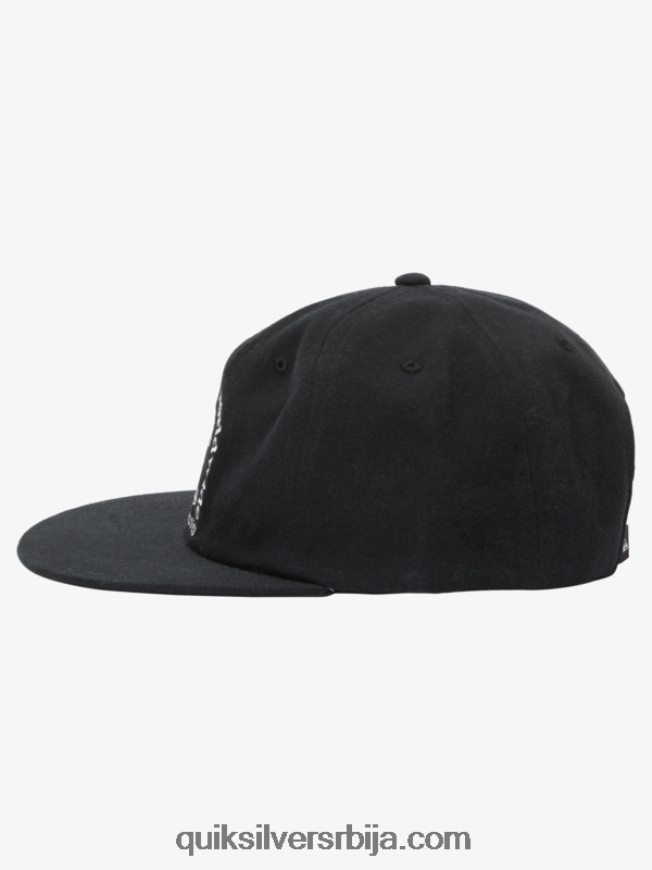 мушкарци Quiksilver богатство снапбацк шешир црн Z824VN548