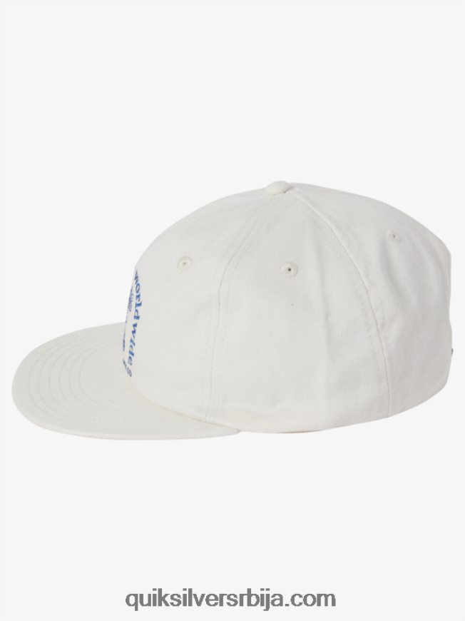 мушкарци Quiksilver богатство снапбацк шешир бео Z824VN549