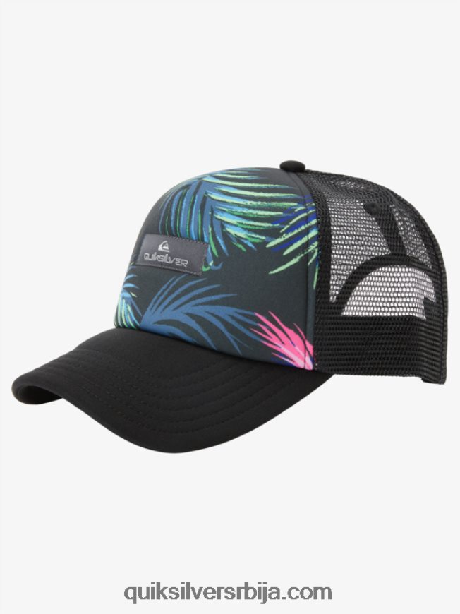 мушкарци Quiksilver магпие цооп камионски шешир црн Z824VN562