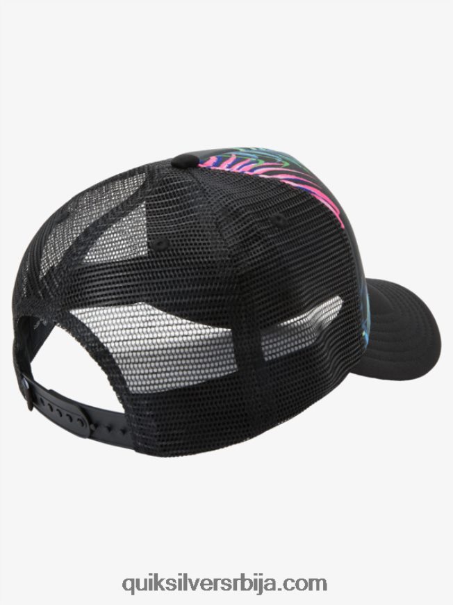 мушкарци Quiksilver магпие цооп камионски шешир црн Z824VN562