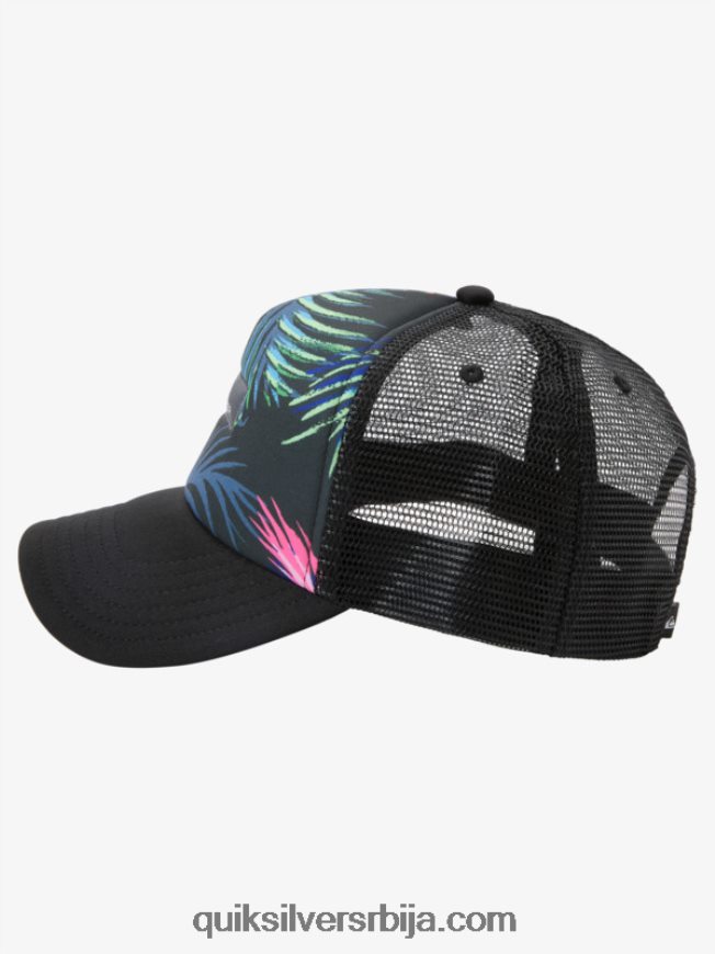 мушкарци Quiksilver магпие цооп камионски шешир црн Z824VN562