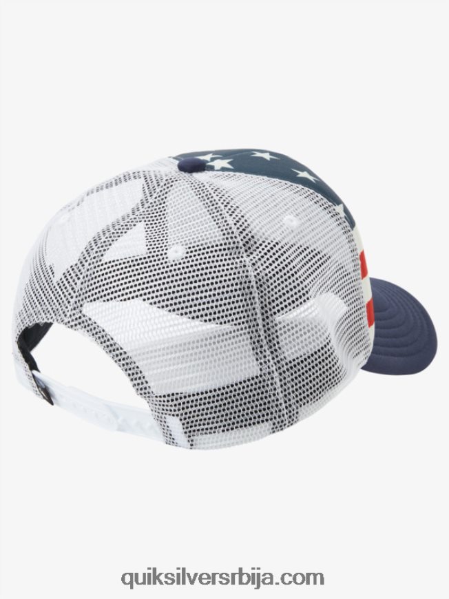 мушкарци Quiksilver магпие цооп камионски шешир поноћна морнарица Z824VN563