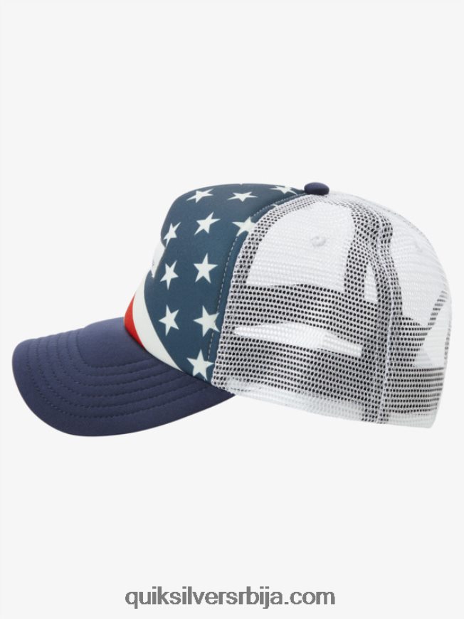 мушкарци Quiksilver магпие цооп камионски шешир поноћна морнарица Z824VN563
