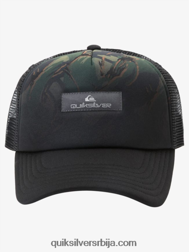 мушкарци Quiksilver магпие цооп камионски шешир цамо - плаге Z824VN564