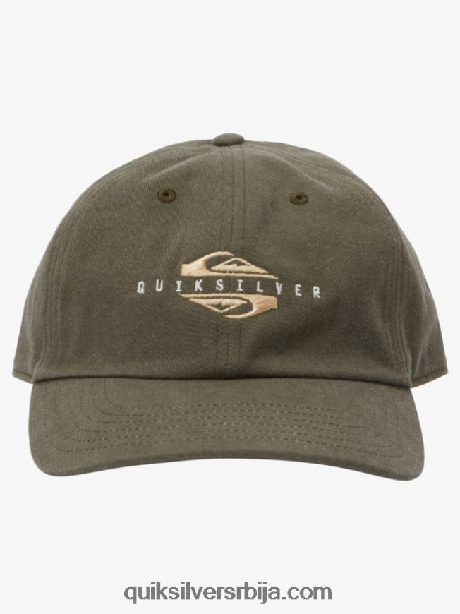 мушкарци Quiksilver депилиран бејзбол шешир чоколадни комадић Z824VN566