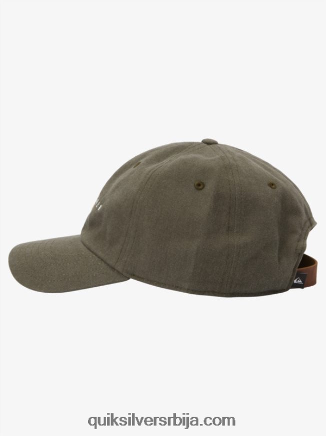 мушкарци Quiksilver депилиран бејзбол шешир чоколадни комадић Z824VN566