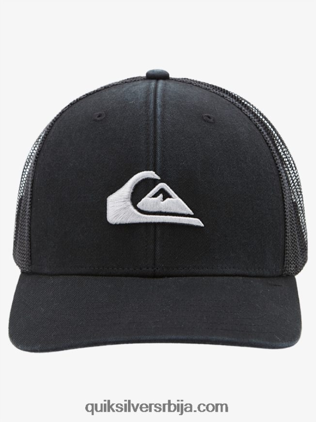 мушкарци Quiksilver земаљски шешир за камионџије црн Z824VN599