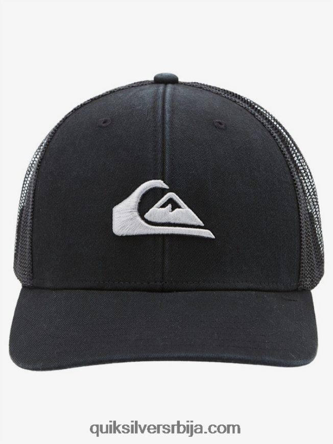 мушкарци Quiksilver земаљски шешир за камионџије црн Z824VN599