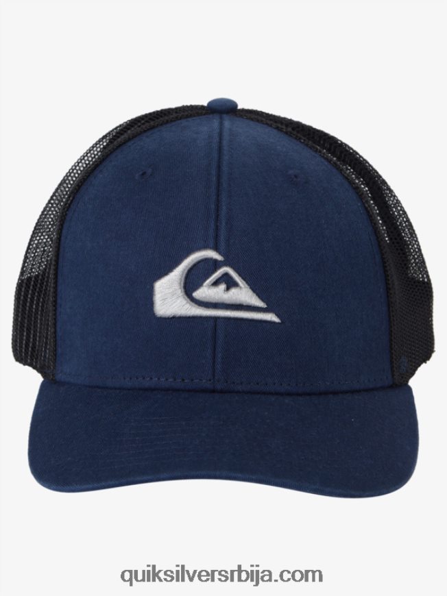 мушкарци Quiksilver земаљски шешир за камионџије поноћна морнарица Z824VN601