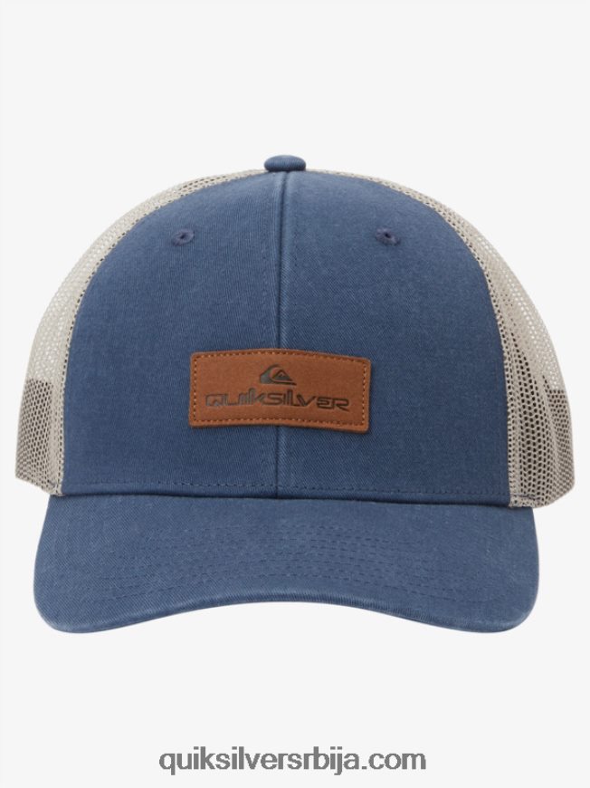 мушкарци Quiksilver доле капа камионџија поноћна морнарица Z824VN661
