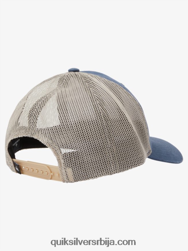 мушкарци Quiksilver доле капа камионџија поноћна морнарица Z824VN661