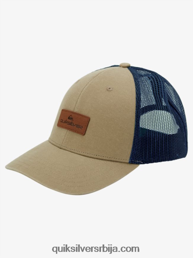 мушкарци Quiksilver доле капа камионџија плаза таупе Z824VN662