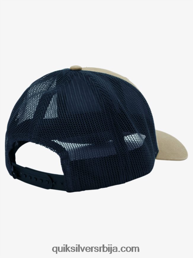 мушкарци Quiksilver доле капа камионџија плаза таупе Z824VN662