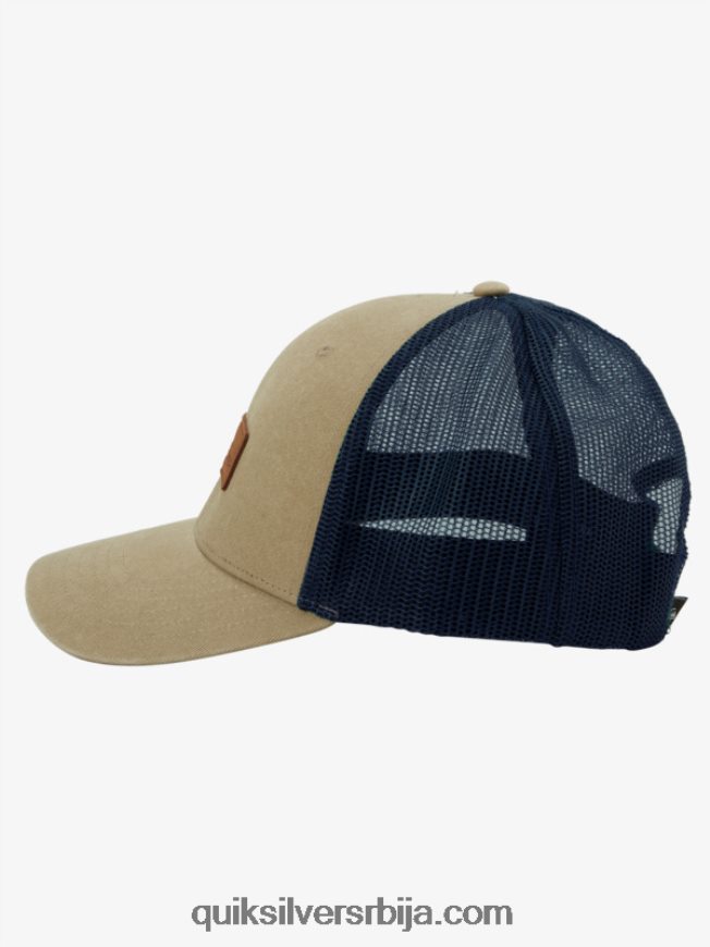 мушкарци Quiksilver доле капа камионџија плаза таупе Z824VN662