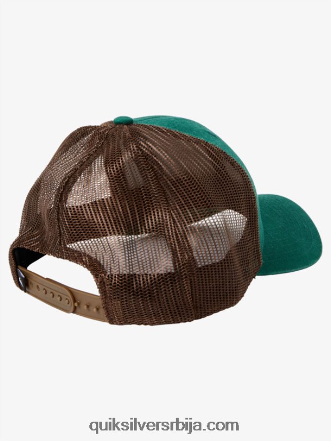 мушкарци Quiksilver доле капа камионџија лишће Z824VN663