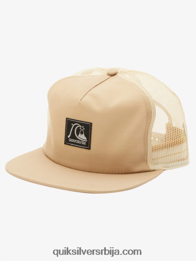 мушкарци Quiksilver карирани шешир маслинасто сива Z824VN756