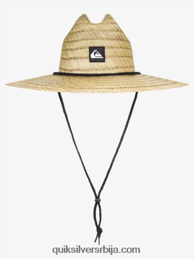 мушкарци Quiksilver сламнати спасилачки шешир природним Z824VN803