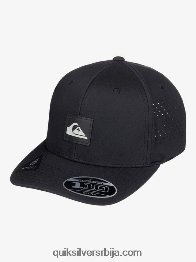 мушкарци Quiksilver прилагођена флекфит капа црн Z824VN806