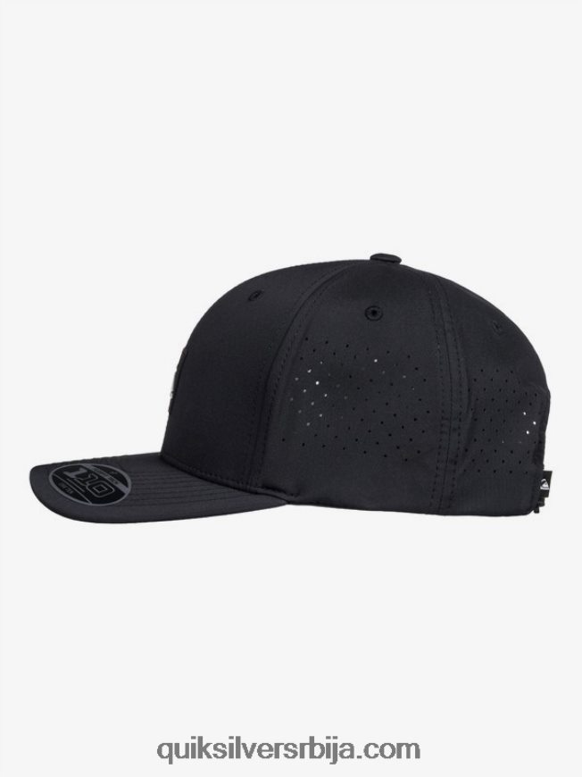 мушкарци Quiksilver прилагођена флекфит капа црн Z824VN806