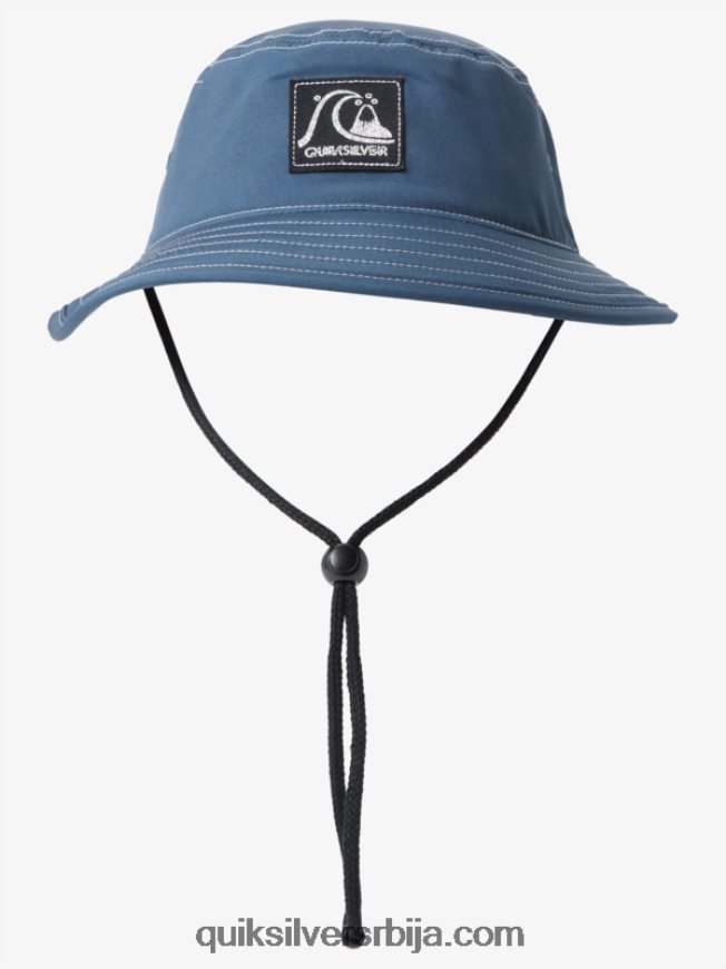 мушкарци Quiksilver оригинални шешир за сунце тамни шкриљевац Z824VN931