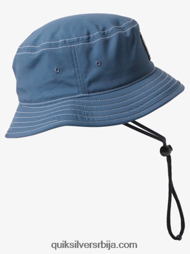 мушкарци Quiksilver оригинални шешир за сунце тамни шкриљевац Z824VN931