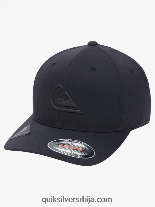 мушкарци Quiksilver појачан флекифит шешир права црна Z824VN943