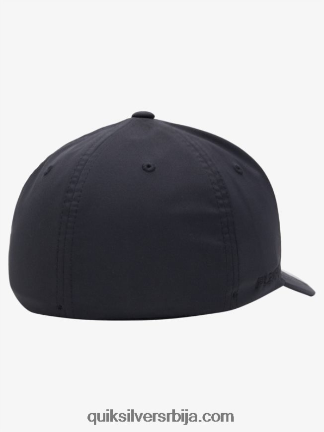 мушкарци Quiksilver појачан флекифит шешир права црна Z824VN943